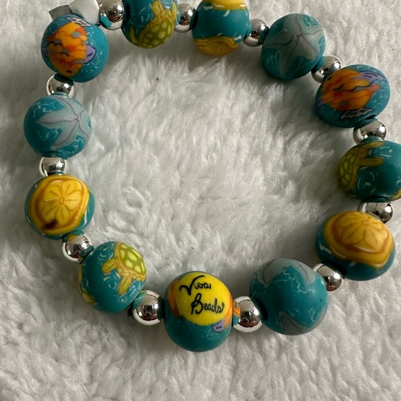 Viva Beads Beaded Sea Life Bracelet NwT - Picture 3 of 5